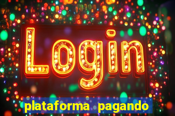 plataforma pagando no cadastro slots